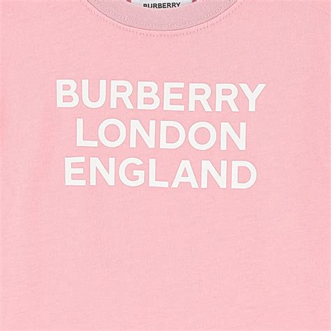 pink burberry shirt for babies|Burberry newborn.